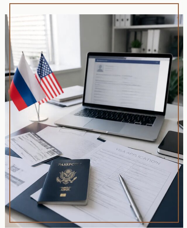 Оформление визы в США для туристов и бизнеса в Ирбите