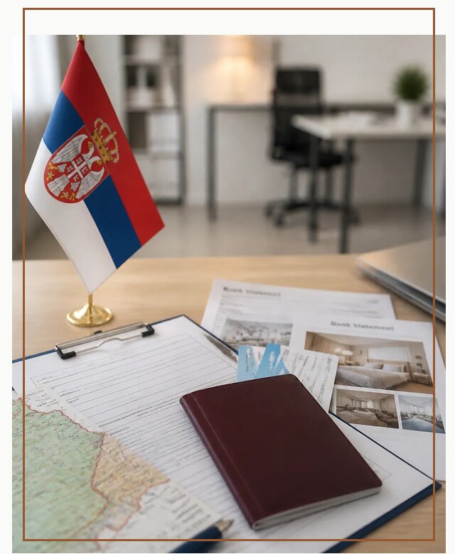 Оформление визы в Сербию в Ирбите по цене от 6486 р. | Гиперактив-Рбт