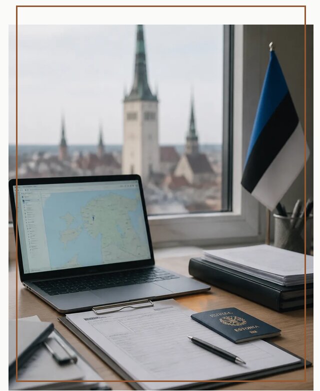 Оформление ВНЖ в Эстонии в Ирбите по цене от 49469 р. | Гиперактив-Рбт