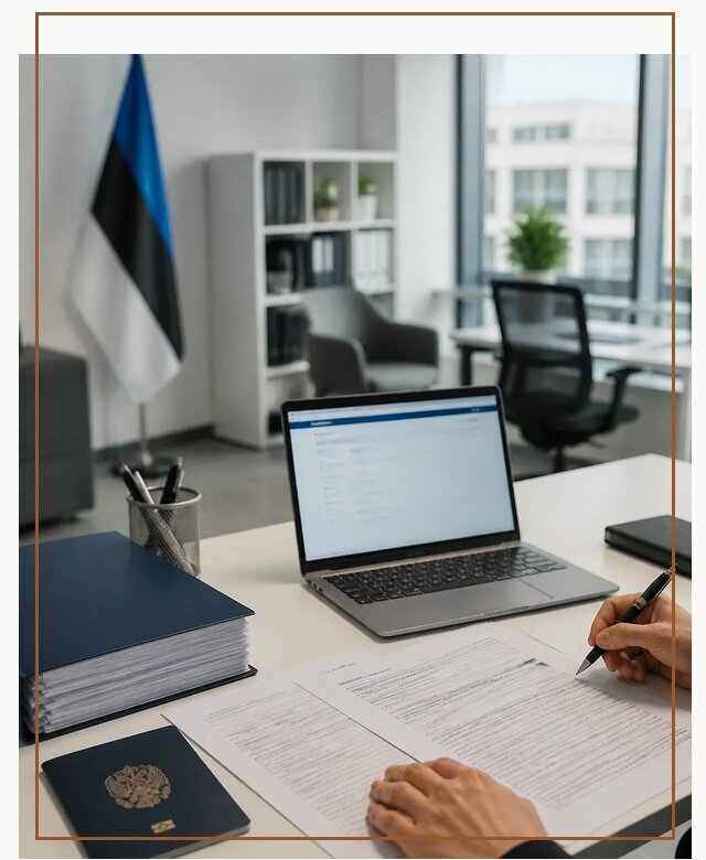 Оформление ВНЖ в Эстонии для переезда и легального проживания в Ирбите